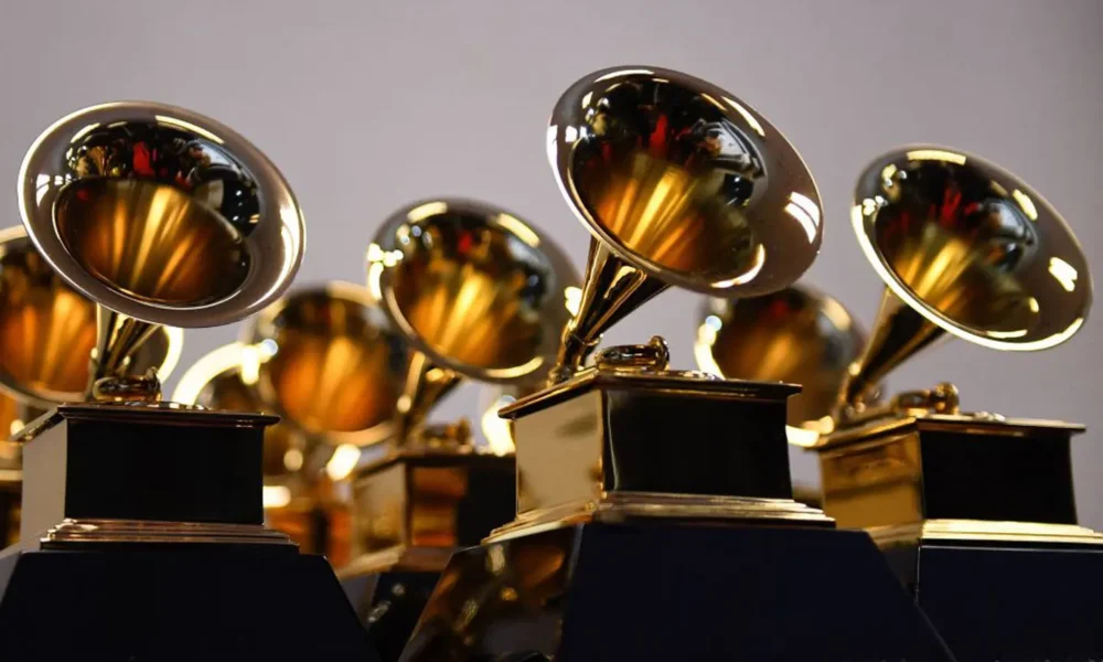 Grammy Awards Trophies This Day in Music